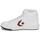 Shoes Men High top trainers Converse PRO BLAZE V2 LEATHER White / Bordeaux