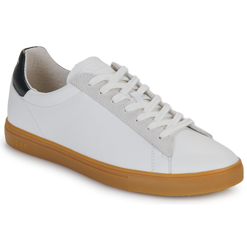 Shoes Men Low top trainers Clae BRADLEY White / Black