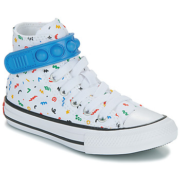 Shoes Children High top trainers Converse CHUCK TAYLOR ALL STAR BUBBLE STRAP 1V Multicolour