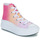 Shoes Girl High top trainers Converse CHUCK TAYLOR ALL STAR MOVE PLATFORM BRIGHT OMBRE Multicolour
