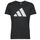 Clothing Men short-sleeved t-shirts adidas Performance RUN IT TEE Black / White