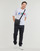 Clothing Men short-sleeved t-shirts Armani Exchange 3DZTKA White / Multicolour