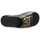 Shoes Sliders Emporio Armani EA7 CRUSHER DISTANCE SLIDE Black / Gold