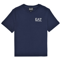 Clothing Boy short-sleeved t-shirts Emporio Armani EA7 TSHIRT 8NBT51 Marine