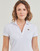 Clothing Women short-sleeved polo shirts Emporio Armani EA7 POLO White / Gold