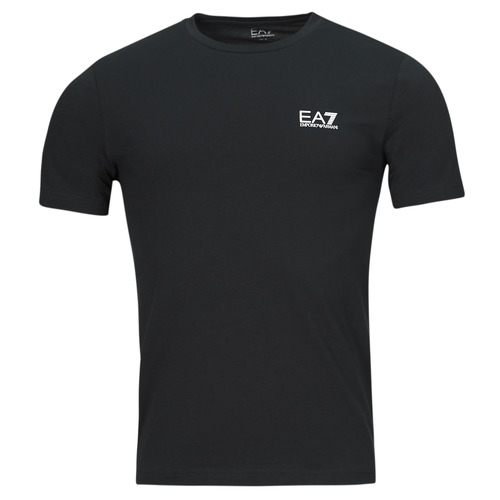 Clothing Men short-sleeved t-shirts Emporio Armani EA7 CORE IDENTITY TSHIRT Marine