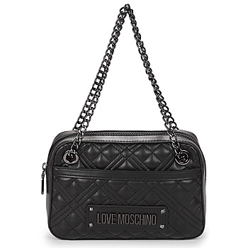 Love Moschino QUILTED JC4237PP0I Black / Gunmetal