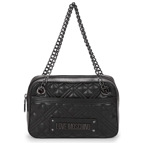 Bags Women Shoulder bags Love Moschino QUILTED JC4237PP0I Black / Gunmetal
