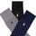 Accessorie Socks Polo Ralph Lauren 86255PK-3PK DOT-CREW SOCK-3 PACK Black / Grey / Marine