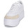 Shoes Women Low top trainers Calvin Klein Jeans BOLD PLATF LOW LACE MIX ML BTW White