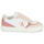 Shoes Women Low top trainers Calvin Klein Jeans CLASSIC CUPSOLE LOW MIX ML BTW White / Pink