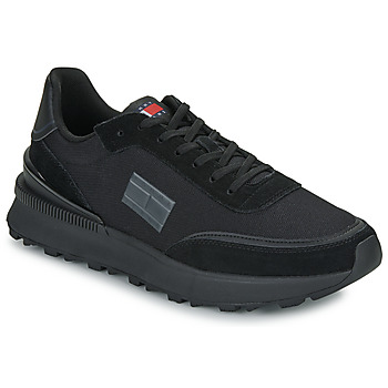 Shoes Men Low top trainers Tommy Jeans TJM TECHNICAL RUNNER Black