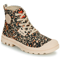Shoes Women High top trainers Palladium PAMPA HI WILD Leopard