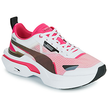 Shoes Women Low top trainers Puma KOSMO RIDER White / Pink
