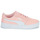 Shoes Girl Low top trainers Puma CARINA 2.0 JR Pink / White