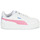 Shoes Girl Low top trainers Puma CARINA STREET JR White / Pink
