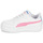 Shoes Girl Low top trainers Puma CARINA STREET PS White / Pink