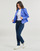 Clothing Women Leather jackets / Imitation leather Only ONLNEWMELISA Blue