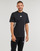 Clothing Men short-sleeved t-shirts Adidas Sportswear M FI 3S T Black / White
