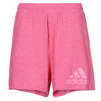 Clothing Women Shorts / Bermudas Adidas Sportswear W WINRS SHORT Pink / White