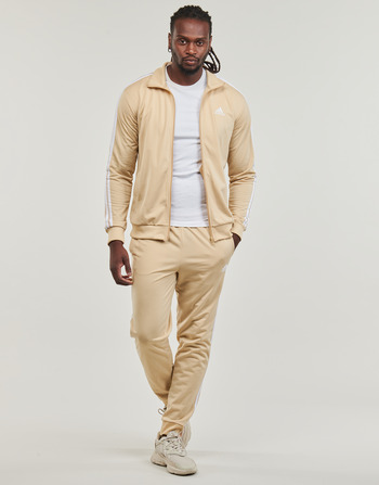 Clothing Men Tracksuits Adidas Sportswear M 3S TR TT TS Beige / White