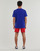 Clothing Men short-sleeved t-shirts Adidas Sportswear M 3S SJ T Blue / White