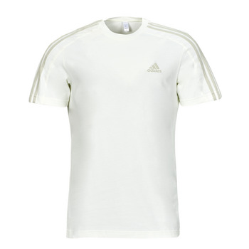Clothing Men short-sleeved t-shirts Adidas Sportswear M 3S SJ T White