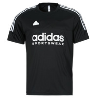 Clothing Men short-sleeved t-shirts Adidas Sportswear M TIRO TEE Q1 Black / White