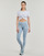Clothing Women leggings Adidas Sportswear W 3S LEG Blue / Glacier / White