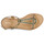 Shoes Women Sandals Les Tropéziennes par M Belarbi HAPPY Kaki / Gold