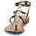 Shoes Women Sandals Les Tropéziennes par M Belarbi HORELIA Black / Gold