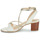 Shoes Women Sandals Les Tropéziennes par M Belarbi LILON White / Gold