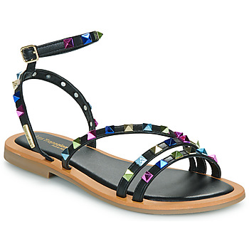 Shoes Women Sandals Les Tropéziennes par M Belarbi OKARI Black / Multicolour