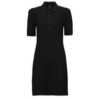 Clothing Women Short Dresses Lauren Ralph Lauren CHACE-ELBOW SLEEVE-CASUAL DRESS Black