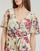 Clothing Women Short Dresses Lauren Ralph Lauren WANDELLA-SHORT SLEEVE-DAY DRESS Multicolour