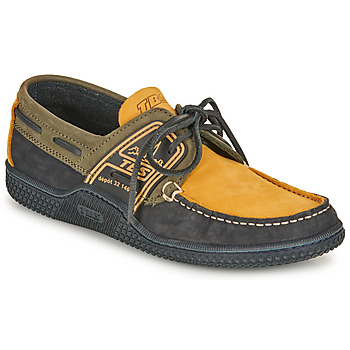 Shoes Men Boat shoes TBS GLOBEK Marine / Yellow