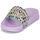 Shoes Girl Sliders Fila MORRO BAY P SLIPPER KIDS Violet / Leopard