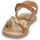 Shoes Girl Sandals Kickers BETTYS Camel / Gold