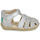Shoes Girl Sandals Kickers BIGFLO-2 Beige / Leopard