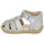 Shoes Girl Sandals Kickers BIGFLO-2 Beige / Leopard
