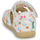 Shoes Girl Sandals Kickers BIGFLO-2 White / Multicolour