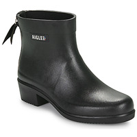 Shoes Women Wellington boots Aigle MYRICA BOTTIL Black