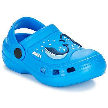 Shoes Children Clogs Aigle TADEN KID 2 Blue