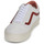 Shoes Low top trainers Vans Old Skool PREMIUM LEATHER RUSSET BROWN White / Bordeaux