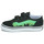 Shoes Children Low top trainers Vans Old Skool V GLOW SLIME BLACK/GREEN Black / Green