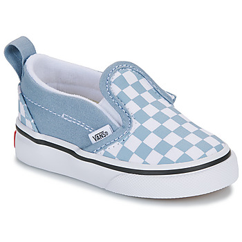 Vans TD Slip-On V COLOR THEORY CHECKERBOARD DUSTY BLUE Blue