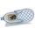 Shoes Children Slip ons Vans TD Slip-On V COLOR THEORY CHECKERBOARD DUSTY BLUE Blue