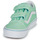 Shoes Girl Low top trainers Vans UY Old Skool V GLITTER PASTEL BLUE Green / Blue