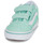 Shoes Girl Low top trainers Vans Old Skool V GLITTER PASTEL BLUE Blue / Green