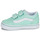 Shoes Girl Low top trainers Vans Old Skool V GLITTER PASTEL BLUE Blue / Green